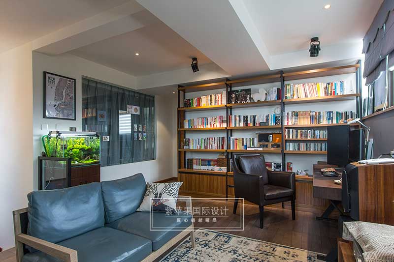 書房裝修實(shí)景圖