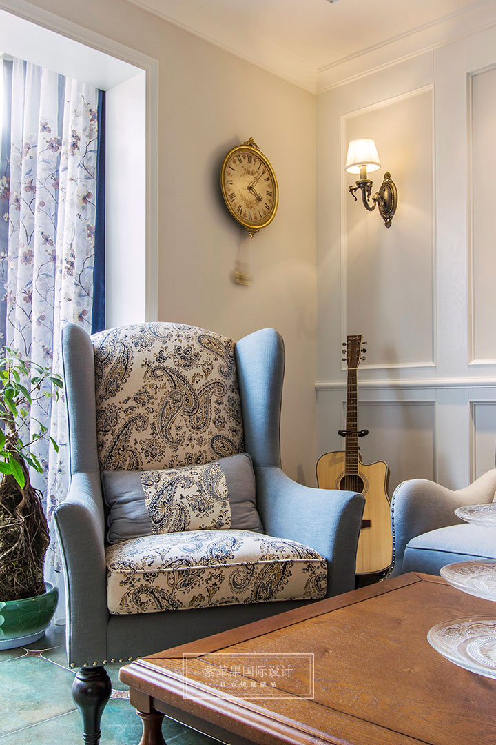 美式客廳裝修實(shí)景圖