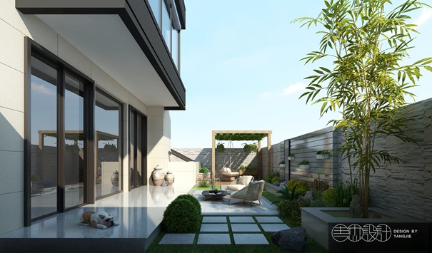 無錫紫蘋果裝飾 花園洋房