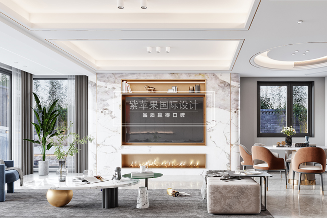 現(xiàn)代輕奢裝修案例 現(xiàn)代輕奢裝修案例