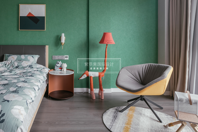 現(xiàn)代混搭裝修案例，給人溫暖和舒適的感覺(jué)