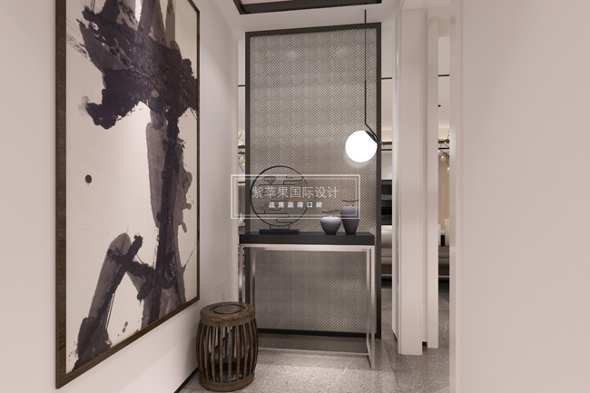 現(xiàn)代中式裝修案例，開放而又內(nèi)斂！